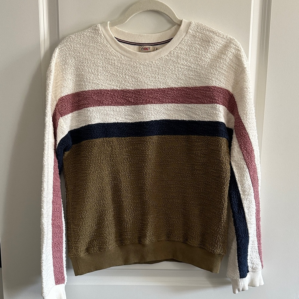 Faherty Women's Colorblock Sweatshirt